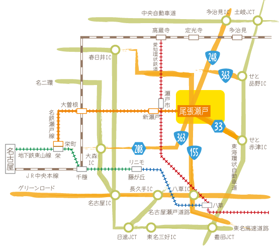 商店街map